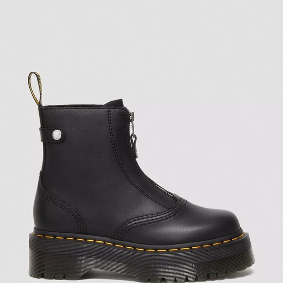 Dr Martens Jetta Sendal Leather Boots Black Men Size 10 US NEW RARE - Picture 14 of 16